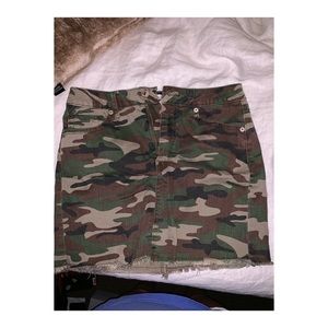 Forever 21 Camo Skirt